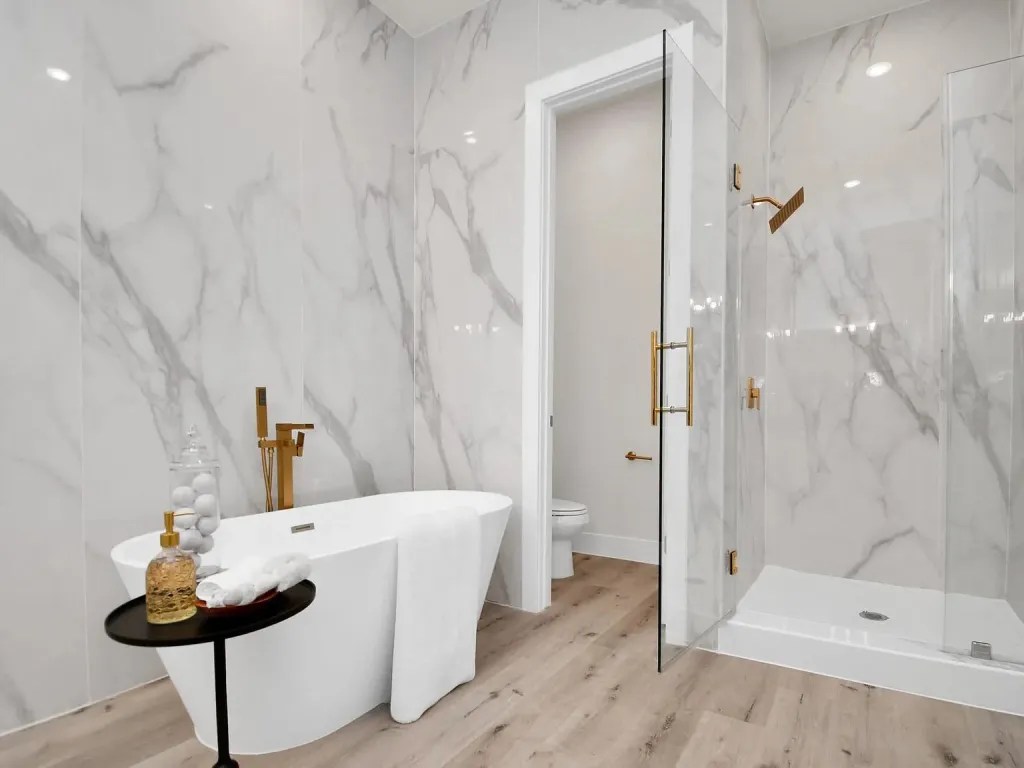 Townhome Frameless Shower