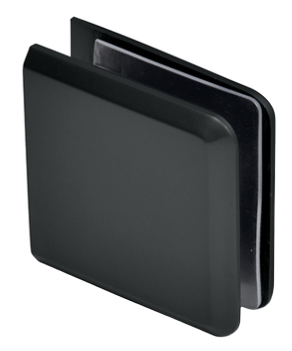 Matte Black BCU4 Beveled Glass Clamp