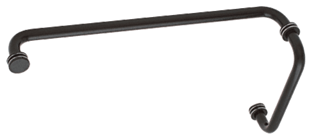 Matte Black Towel Bar Combo Handle