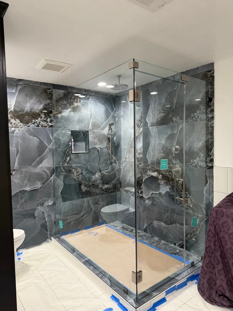 Walk-In Glass Enclosure