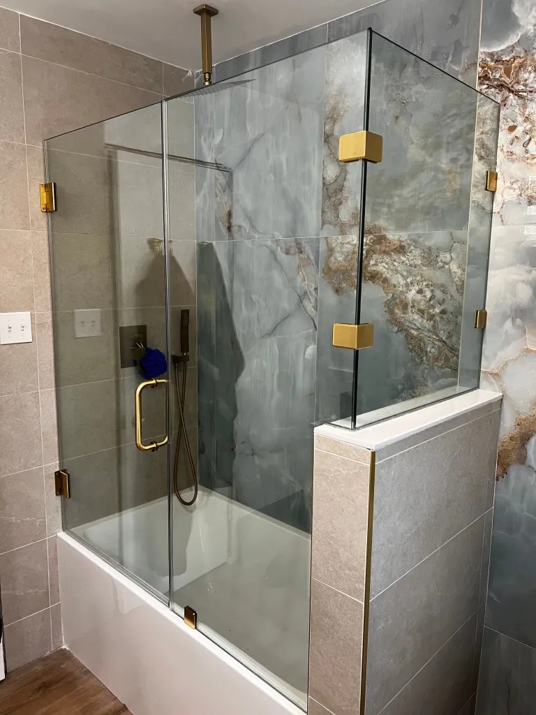 Corner Shower System